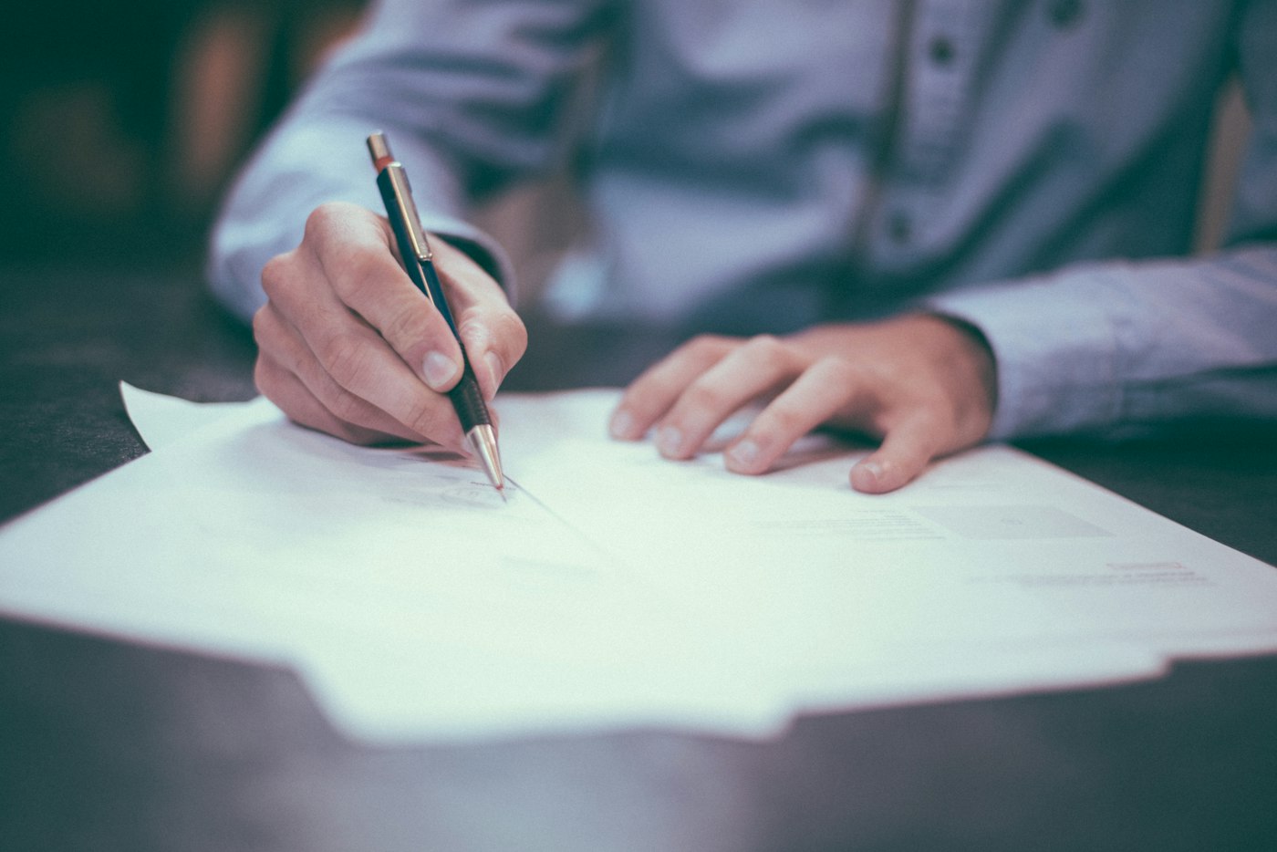 Reviewing and signing property documents